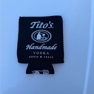 Set of 3 Tito's Handmade Vodka Black Can Cooler